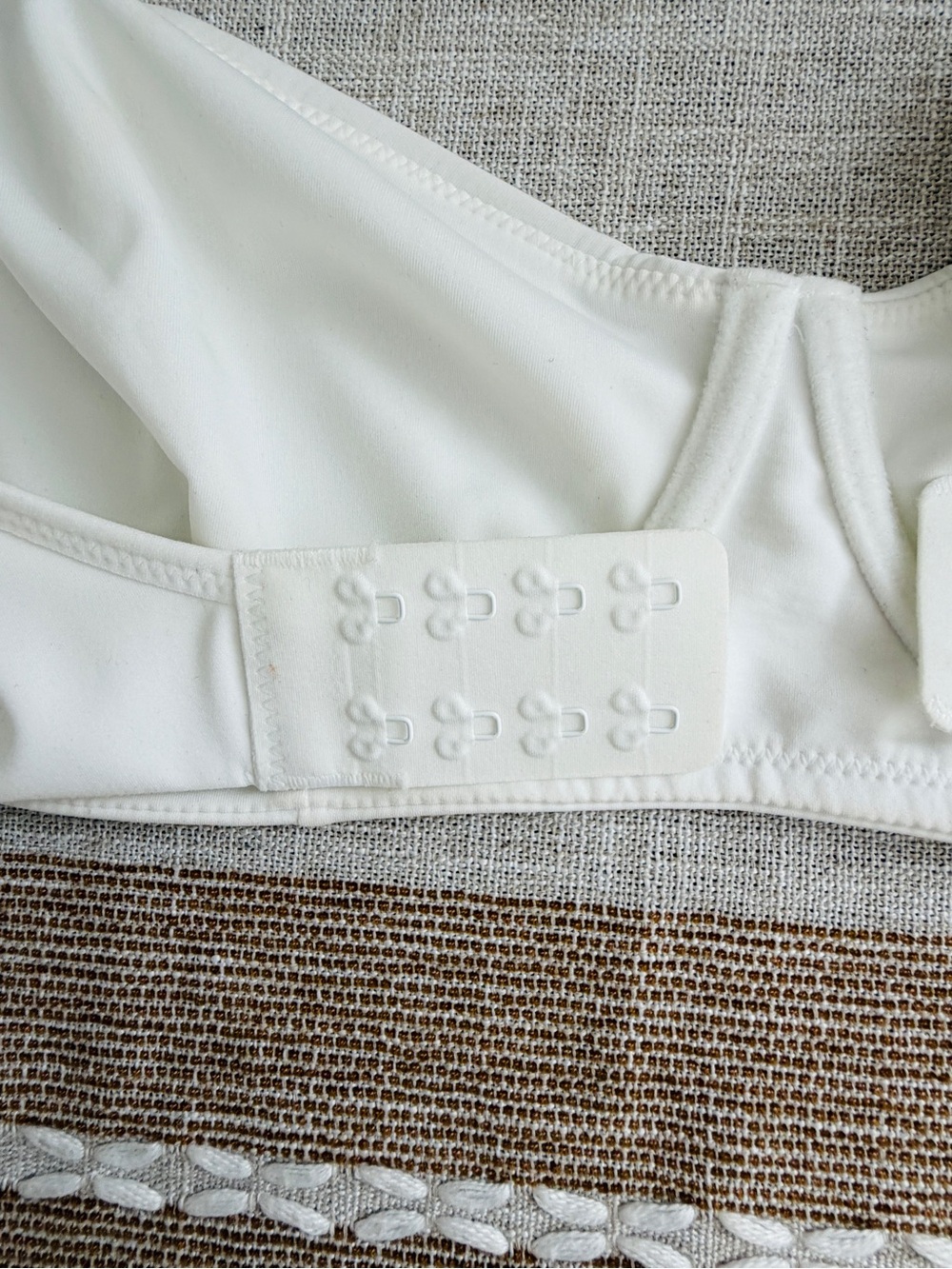 Everyday Comfort Wireless White Unlined Bra - Picture 3 of 6